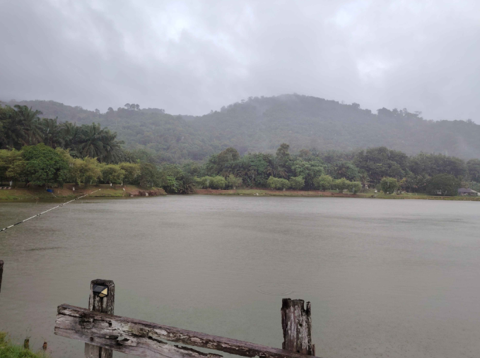 a lake somewhere in Semenyih